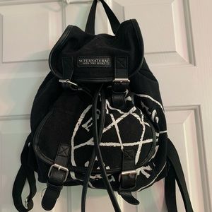 Supernatural, pentagram, drawstring/cinch bag